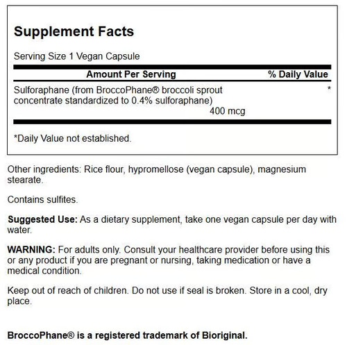 Swanson sulforaphane - swanson,