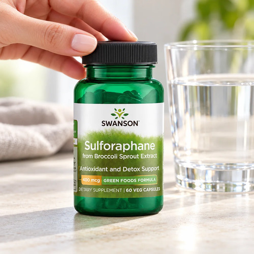 Swanson sulforaphane 400mcg - swanson,