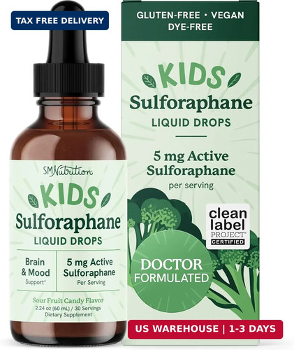 Sulforaphane liquid for kids - sulforaphane,